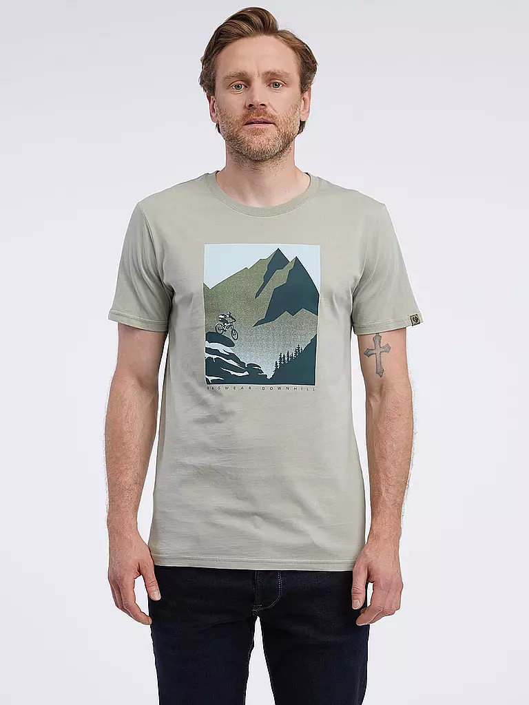 RAGWEAR | T-Shirt SEVY REMAKE | Verde chiaro