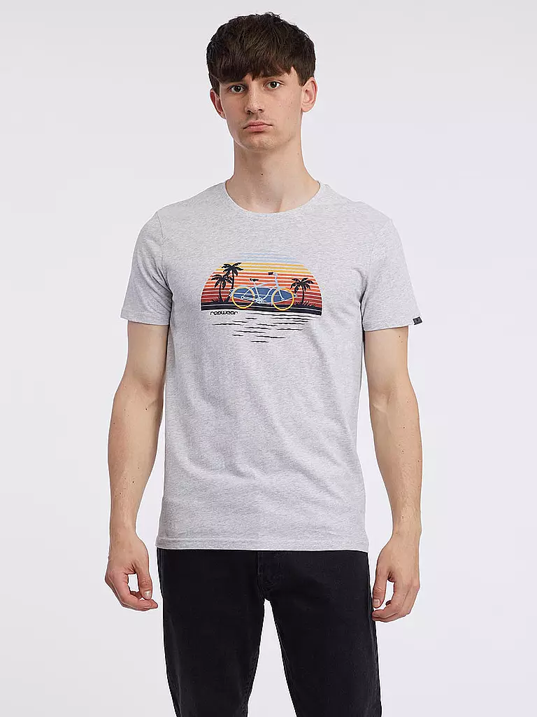 RAGWEAR | T-Shirt SIRIL | Grigio chiaro