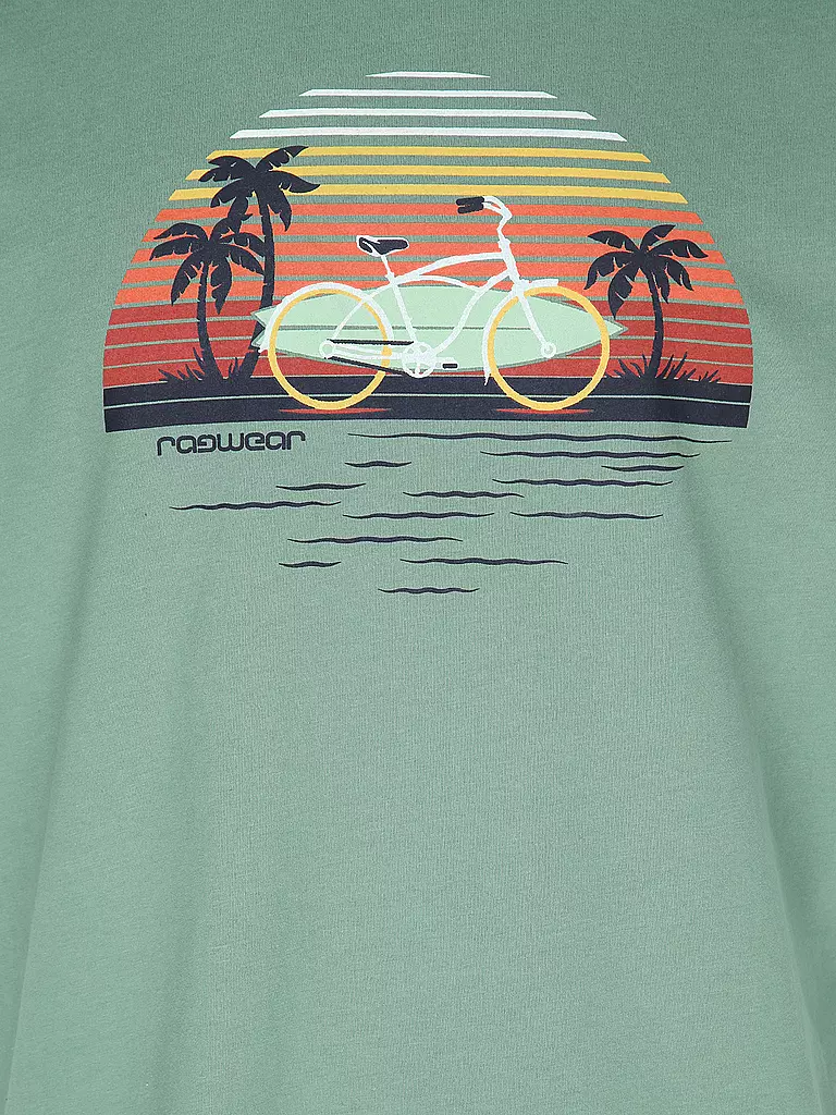 RAGWEAR | T-Shirt SIRIL | Verde chiaro