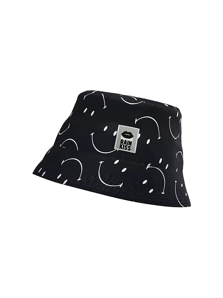 RAINKISS | Cappello da pescatore - Bucket Hat Classic Smile | Nero