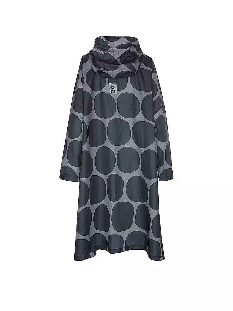 RAINKISS | Giacca antipioggia - Poncho antipioggia Black Polka | 