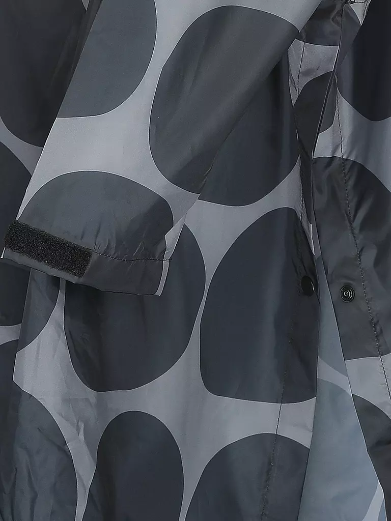 RAINKISS | Giacca antipioggia - Poncho antipioggia Black Polka | 