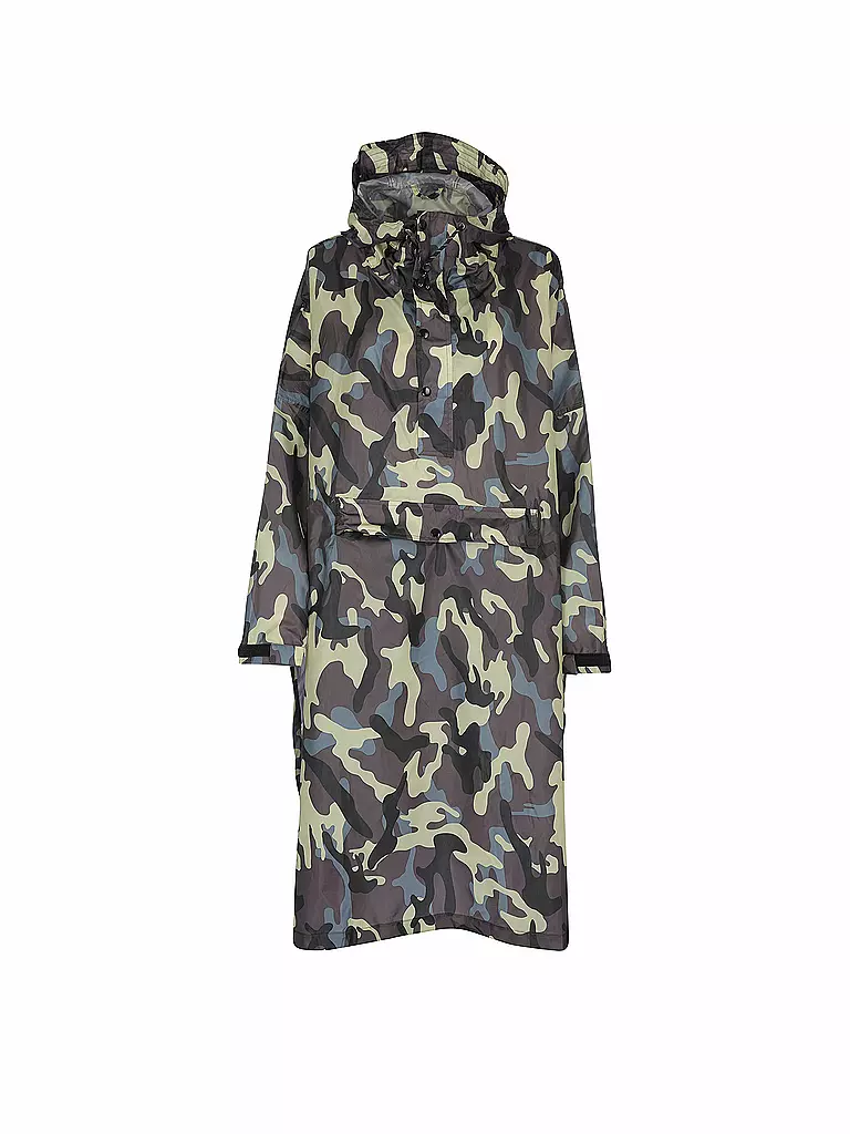 RAINKISS | Giacca antipioggia - Poncho antipioggia Camo | Oliva
