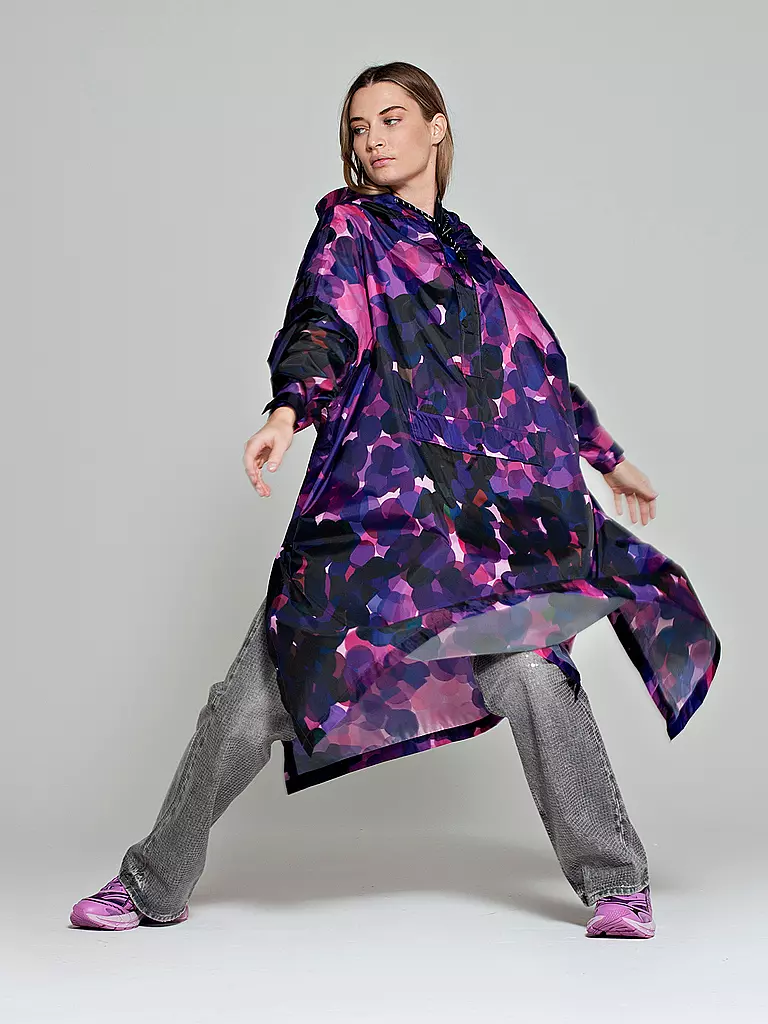 RAINKISS | Giacca antipioggia - Poncho antipioggia CITY LIGHTS | Lilla