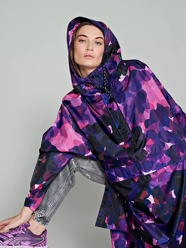 RAINKISS | Giacca antipioggia - Poncho antipioggia CITY LIGHTS | Lilla