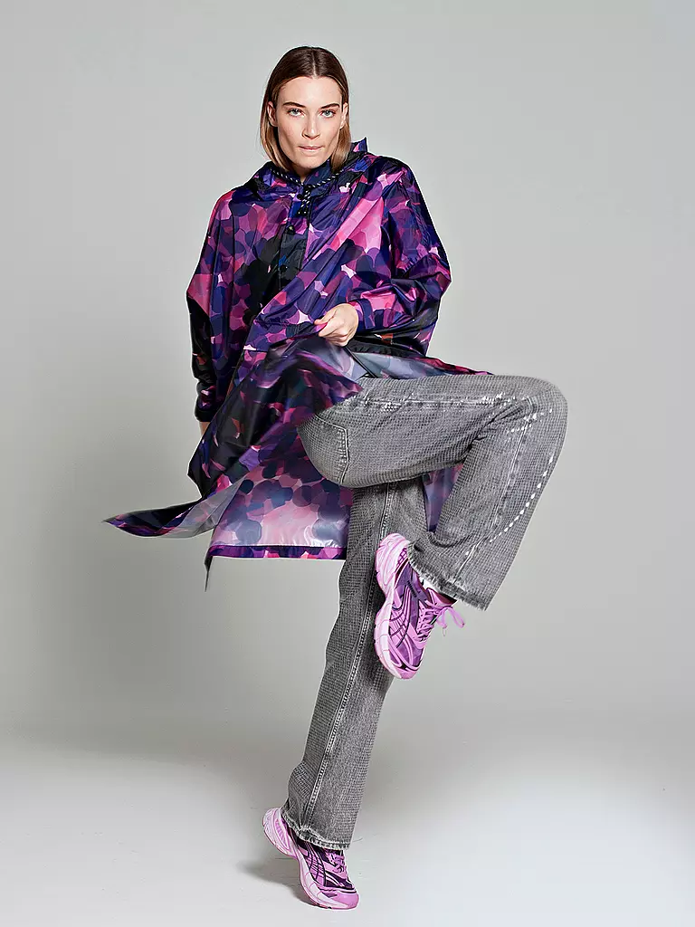 RAINKISS | Giacca antipioggia - Poncho antipioggia CITY LIGHTS | Lilla