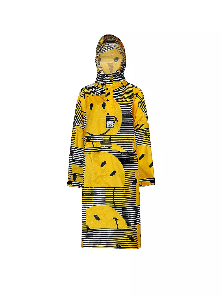 RAINKISS | Giacca antipioggia - Poncho antipioggia SUNSET SMILEY | Giallo