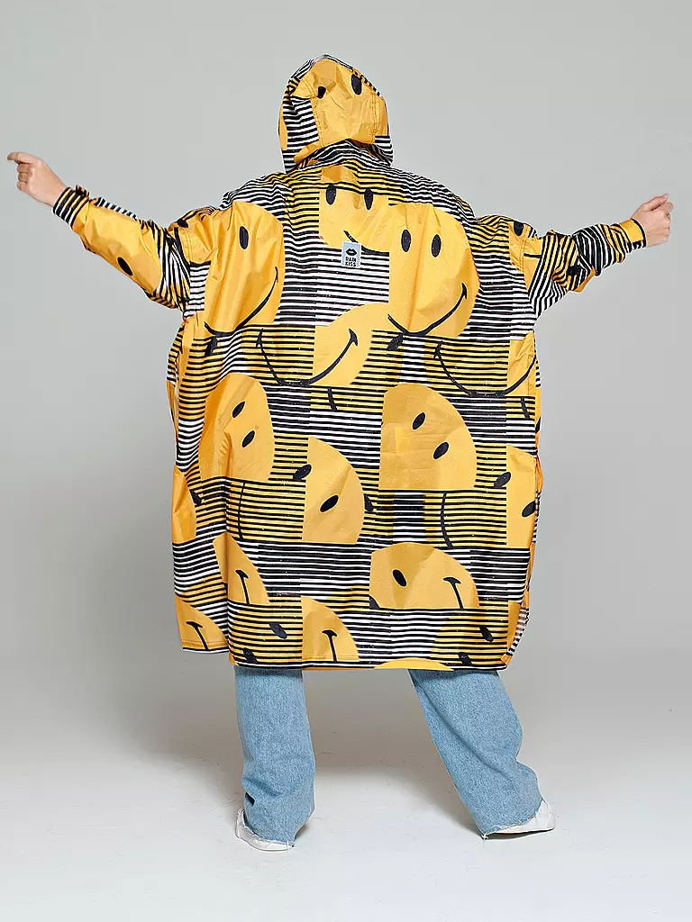 RAINKISS | Giacca antipioggia - Poncho antipioggia SUNSET SMILEY | Giallo