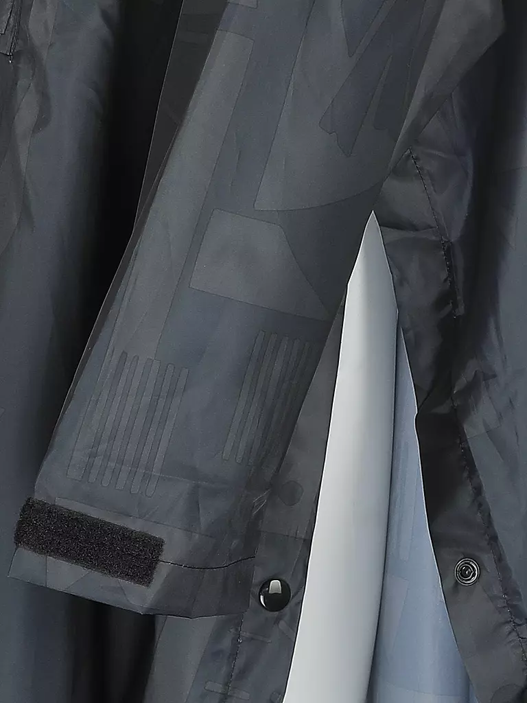 RAINKISS | Regenjacke - Regenponcho Back to Black Art | Nero
