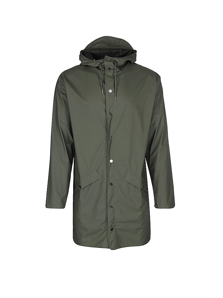 Parka - Giacca antipioggia verde L