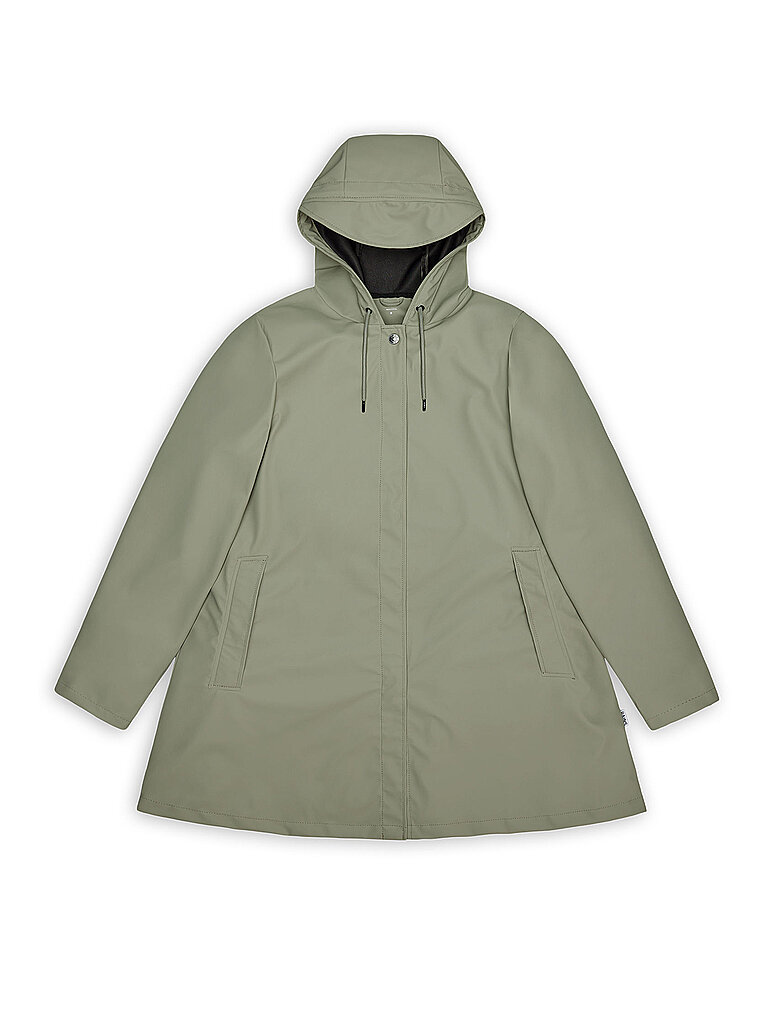 Rains Regenjacke oliva S