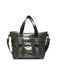 RAINS | Borsa - Borsa a mano PUFFER MIX TOTE BAG MINI W3 | Oliva
