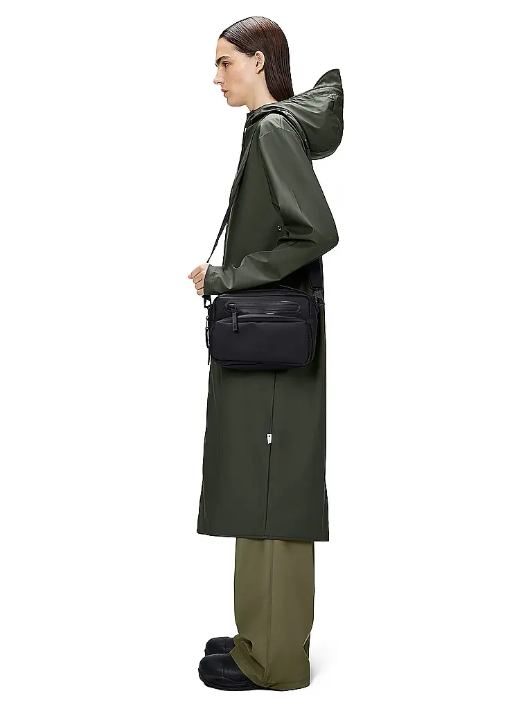 RAINS | Borsa - Borsa a tracolla CARGO BOX BAG W3 | Nero