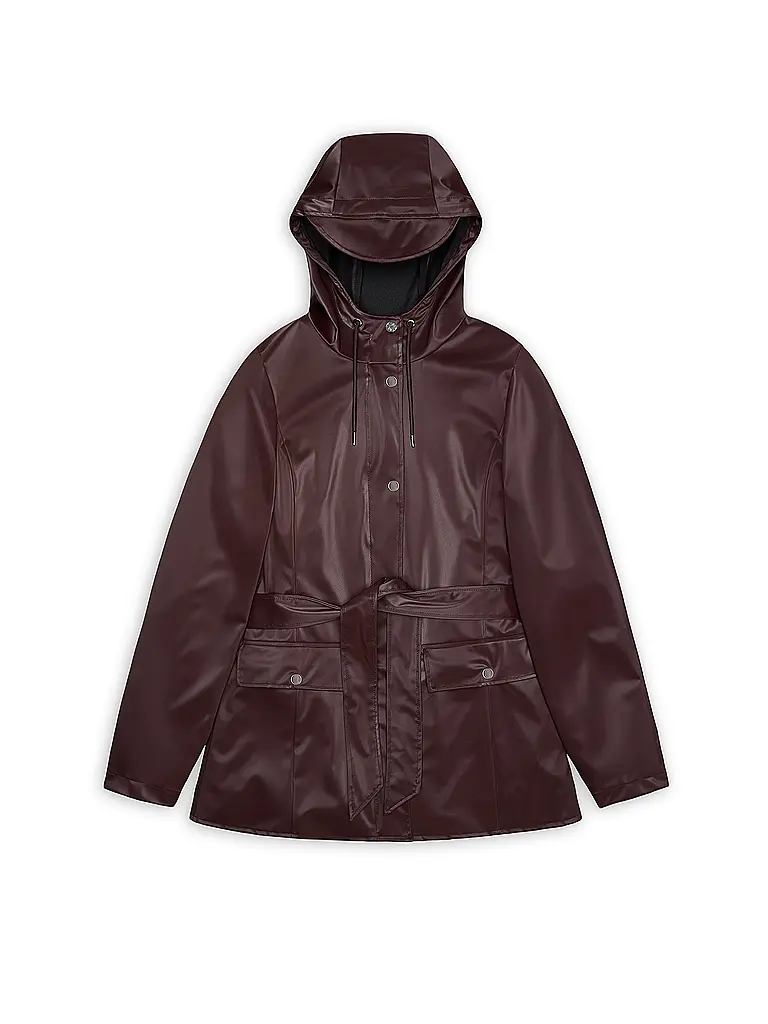 RAINS | Giacca antipioggia CURVE JACKET W3 | Rosso scuro