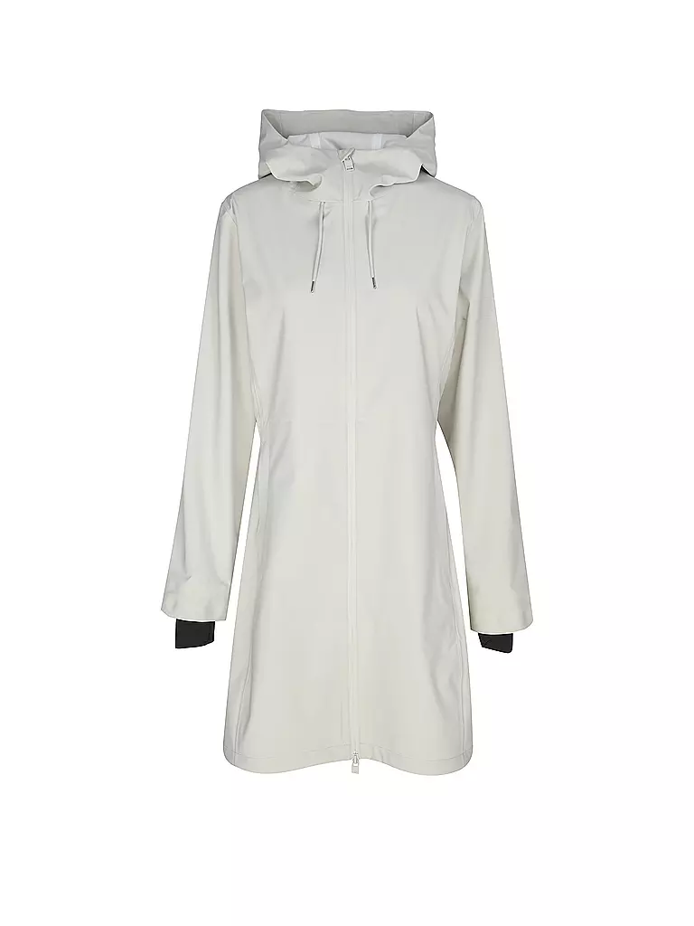 RAINS | Giacca antipioggia SUVA HARDSHELL LONG | Beige