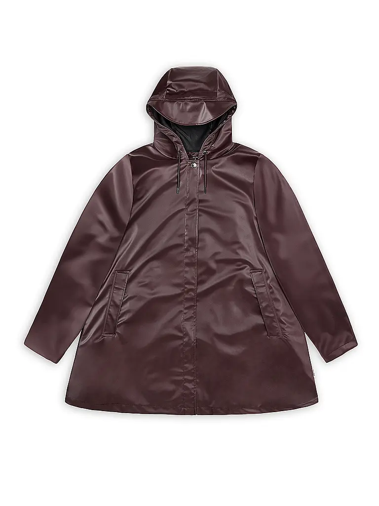 RAINS | Giacca antipioggia | Rosso scuro