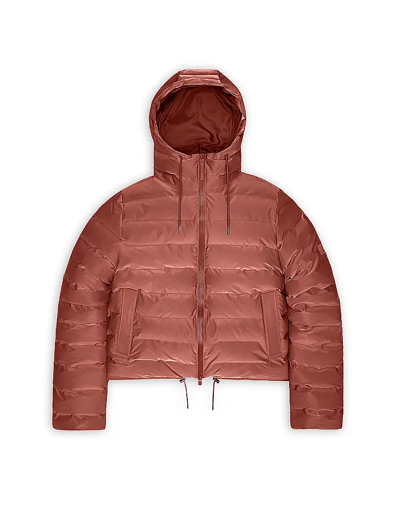 RAINS | Giacca trapuntata LOHJA SHORT PUFFER JACKET | Arancione