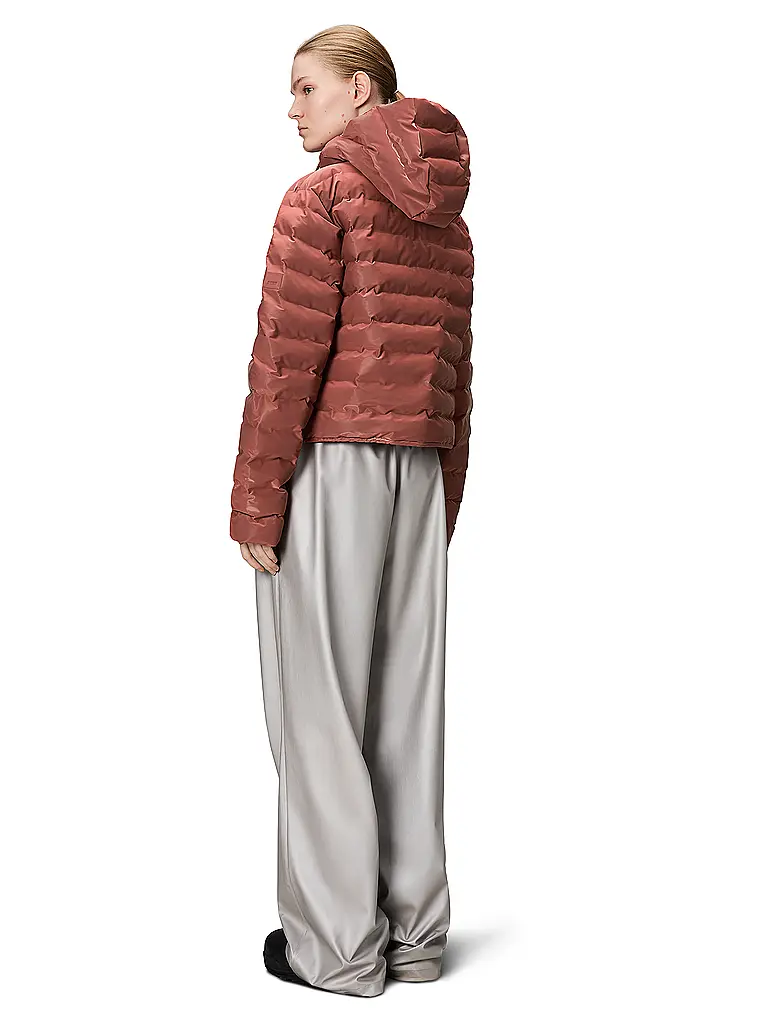 RAINS | Giacca trapuntata LOHJA SHORT PUFFER JACKET | Arancione