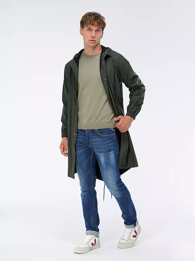 RAINS | Parka - Giacca antipioggia | Verde scuro