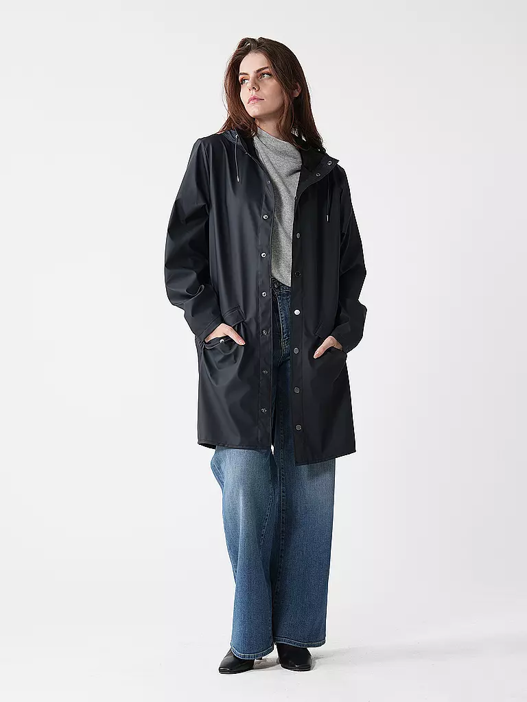 RAINS | Parka - Giacca antipioggia | Blu scuro