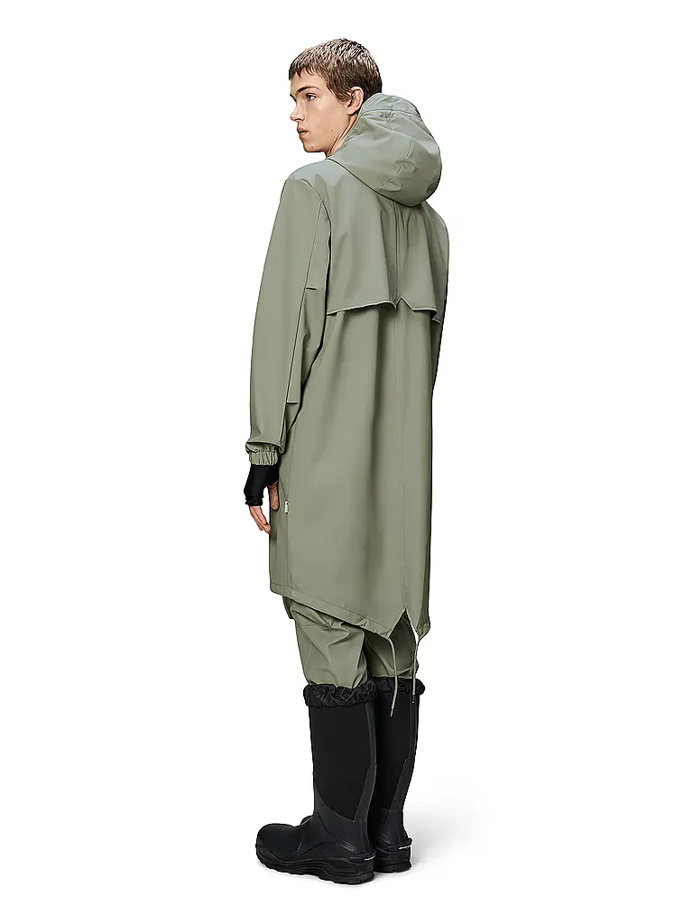 RAINS | Parka - Giacca antipioggia | Verde chiaro