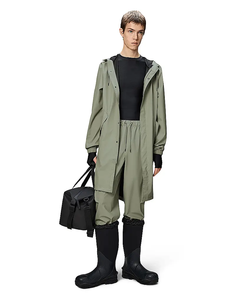 RAINS | Parka - Giacca antipioggia | Verde chiaro