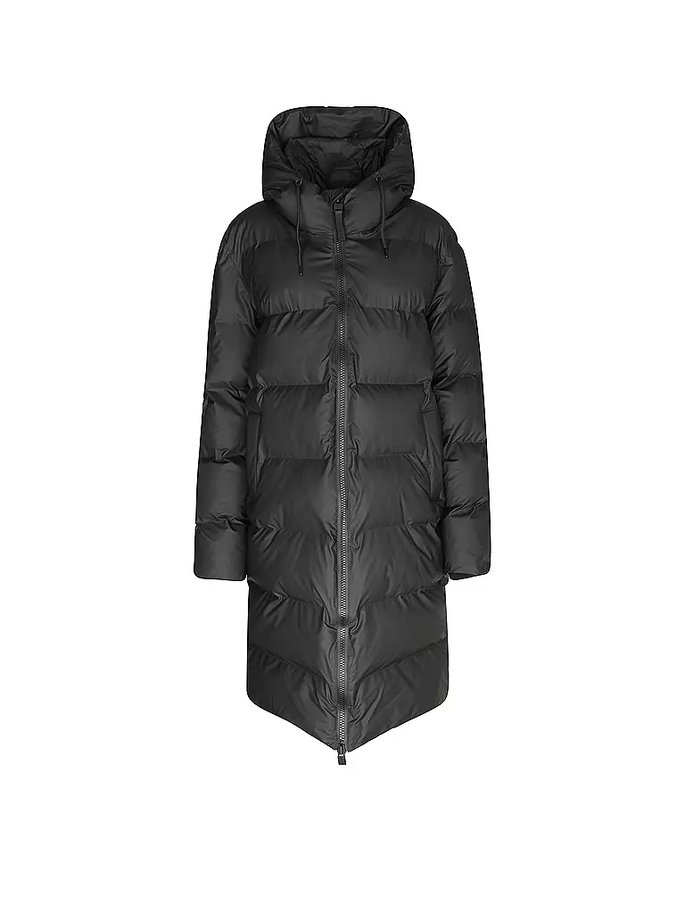 RAINS | Piumino ALTA LONGER PUFFER JACKET | Nero