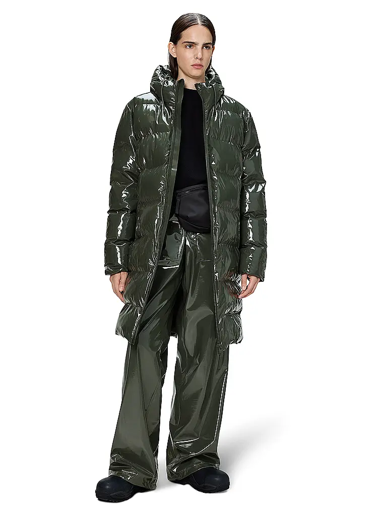 RAINS | Piumino ALTA LONGER PUFFER JACKET | Oliva