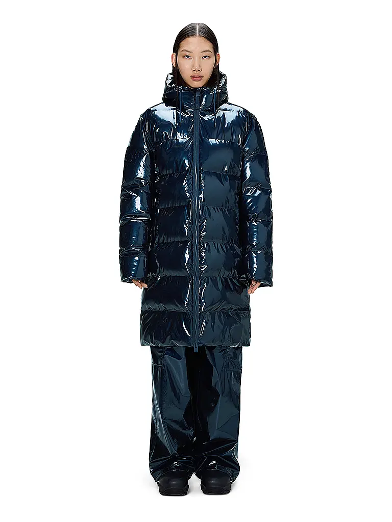 RAINS | Piumino ALTA LONGER PUFFER JACKET | Blu
