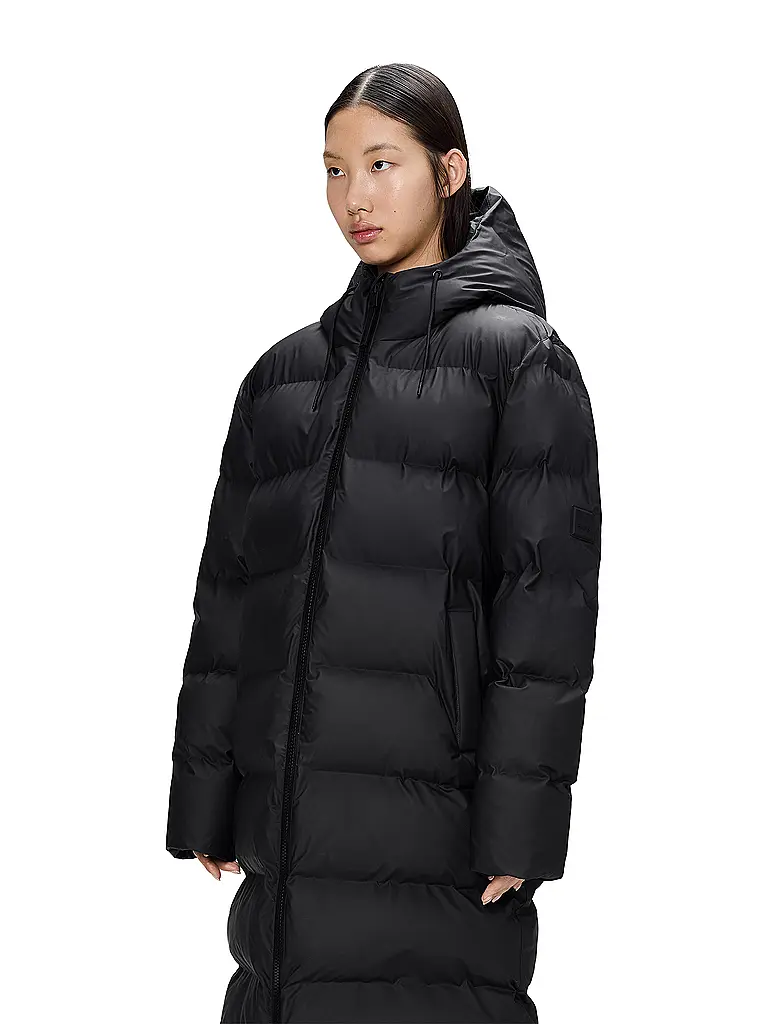 RAINS | Piumino ALTA LONGER PUFFER JACKET | Nero