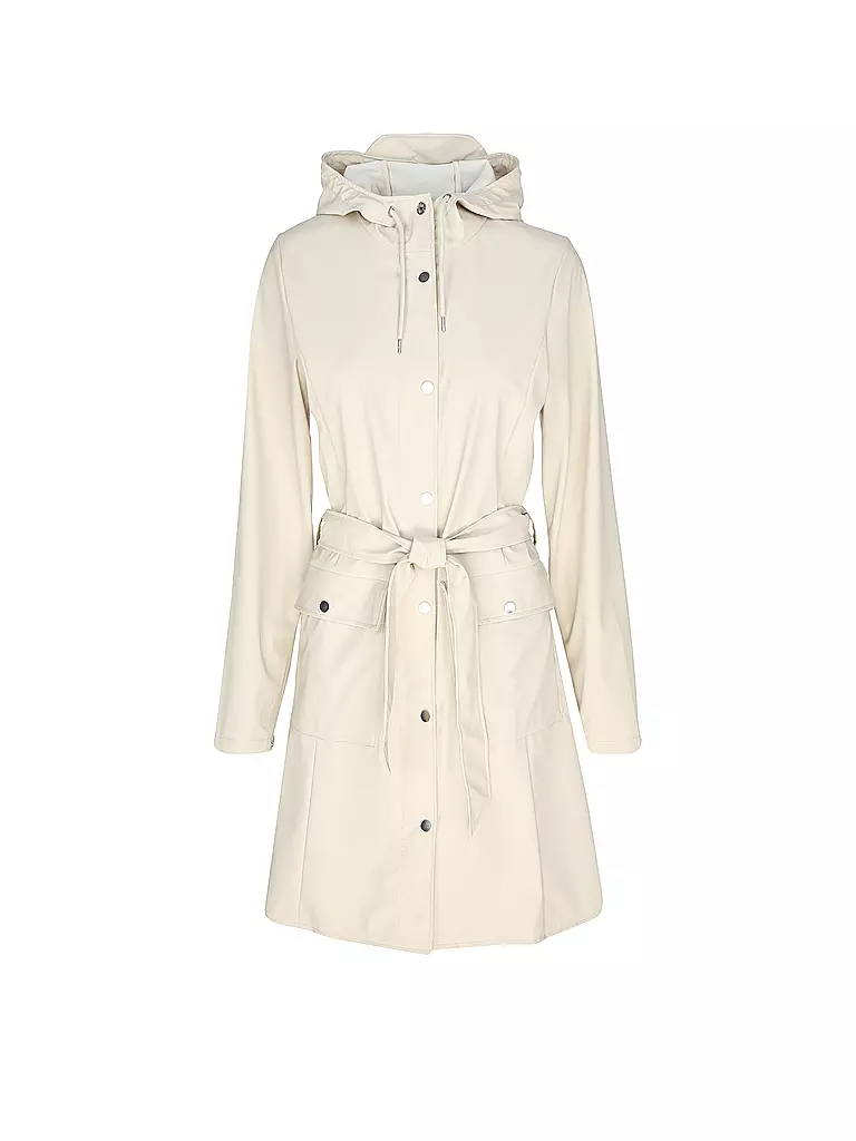 RAINS | Regenjacke CURVE W JACKET  | Beige