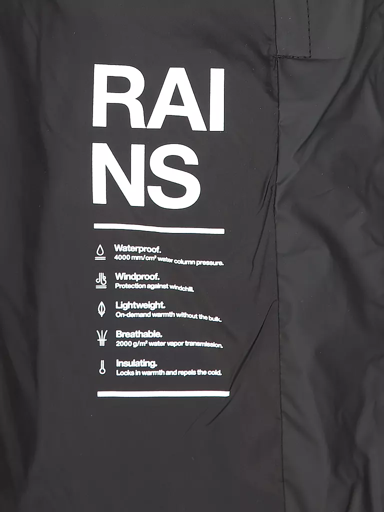 RAINS | Regenjacke LOHJA | Nero