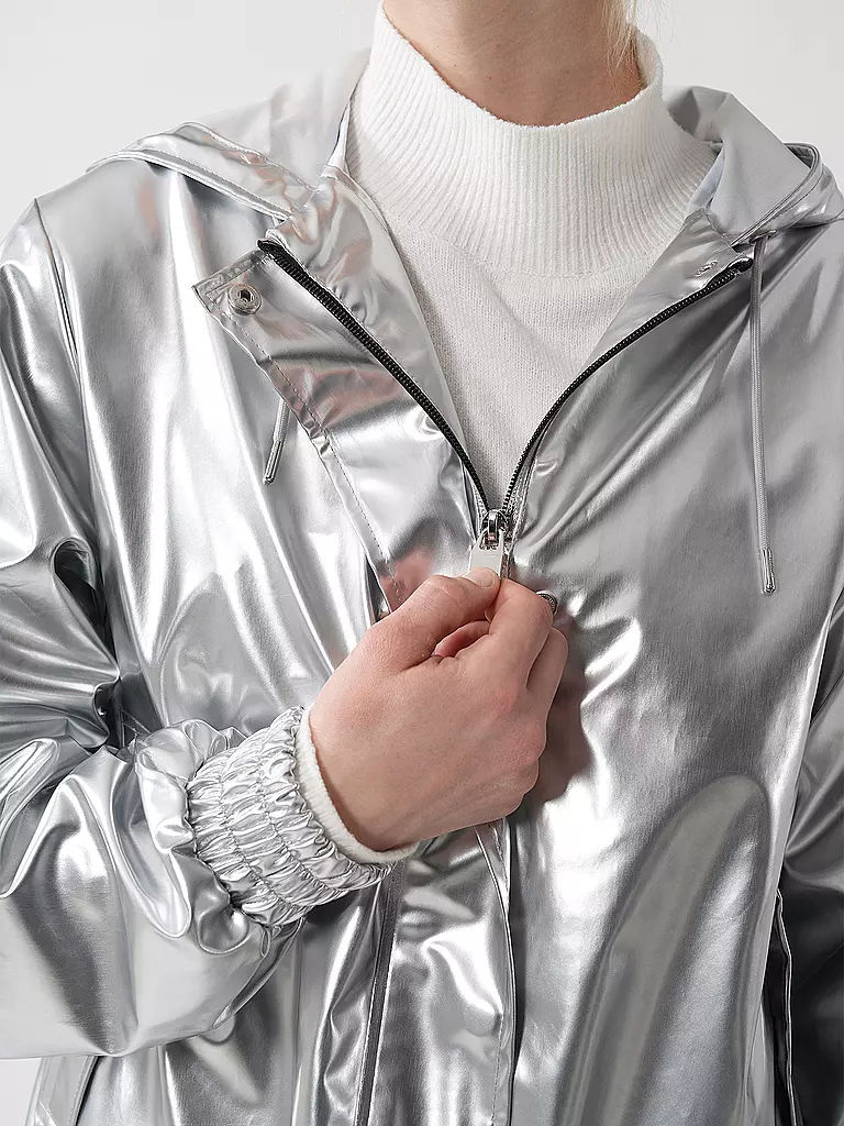 RAINS | Regenjacke STRING W JACKET | Argento