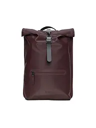 RAINS | Rucksack ROLLTOP | Rosso scuro