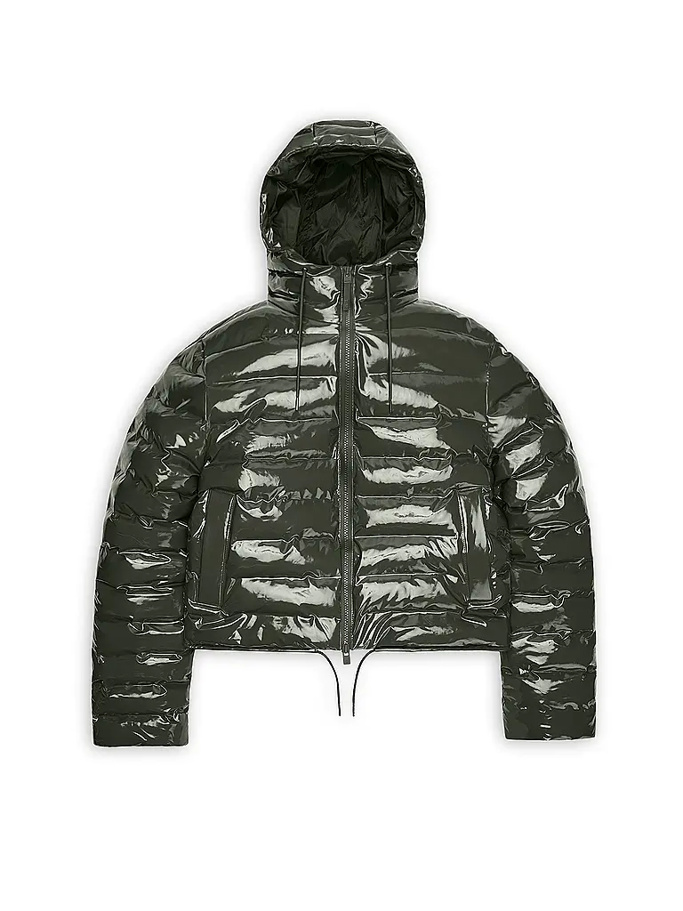 RAINS | Steppjacke LOHJA SHORT PUFFER JACKET | Oliva
