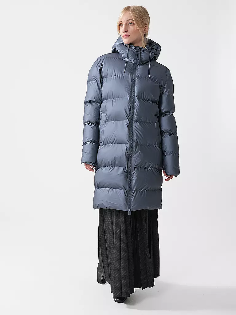 RAINS | Steppmantel ALTA LONGER PUFFER JACKET | Grigio