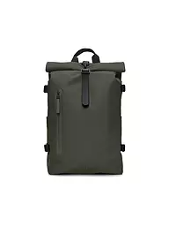 RAINS | Zaino Rolltop Large | Verde
