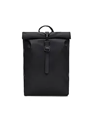 RAINS | Zaino ROLLTOP MINI | Nero