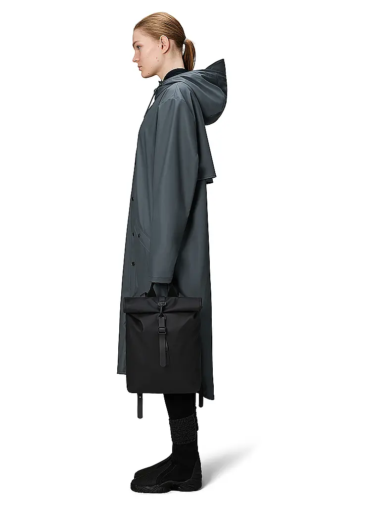 RAINS | Zaino ROLLTOP MINI | Nero