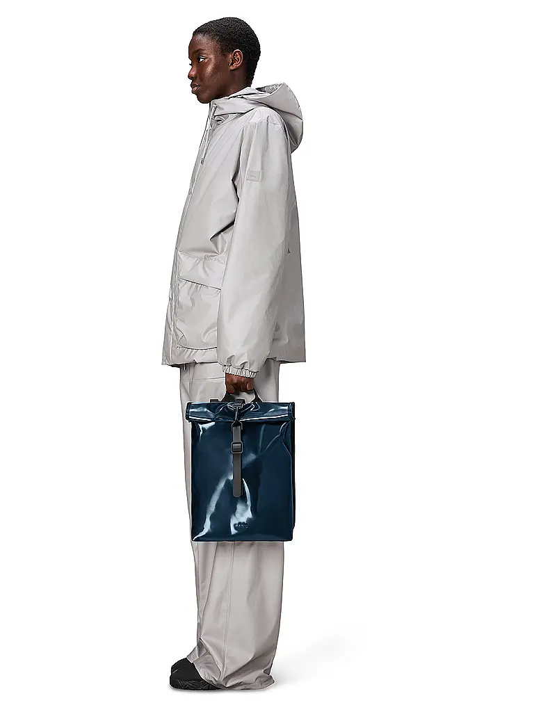RAINS | Zaino ROLLTOP MINI | Blu