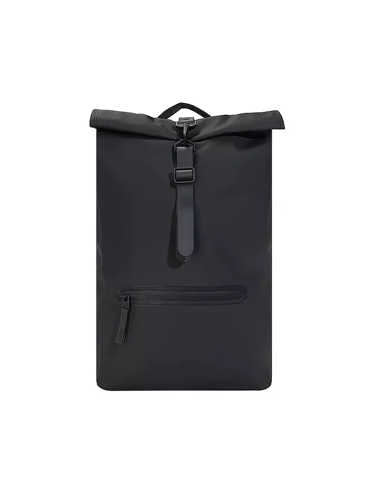 RAINS | Zaino ROLLTOP W3 | Nero