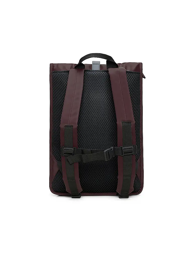 RAINS | Zaino ROLLTOP | Rosso scuro