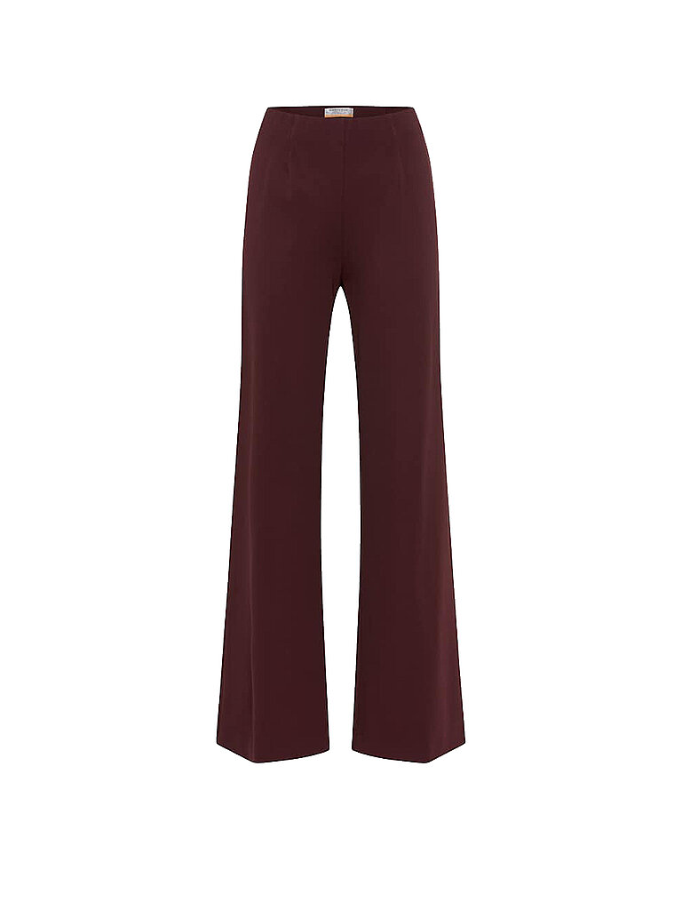 Pantaloni Flared Fit LILLYTH rosso scuro 48