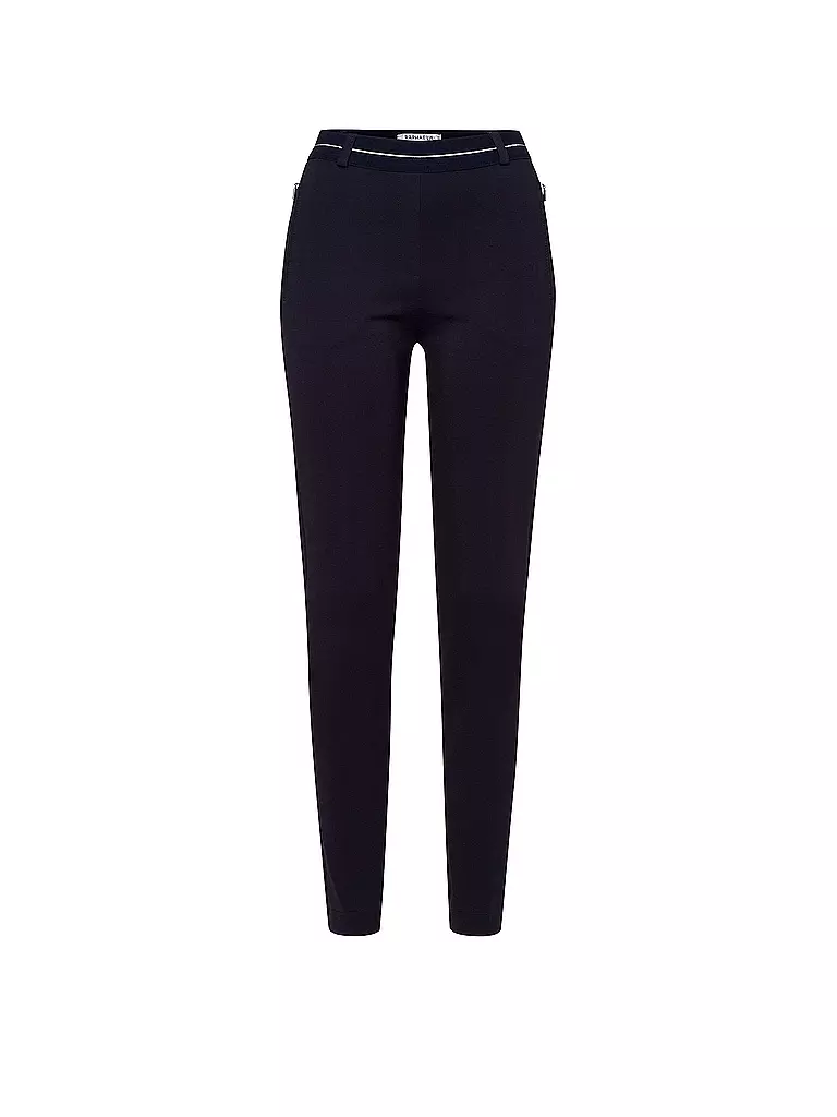 RAPHAELA BY BRAX | High Waist Businesshose Super Slim LILLYTH | Blu scuro