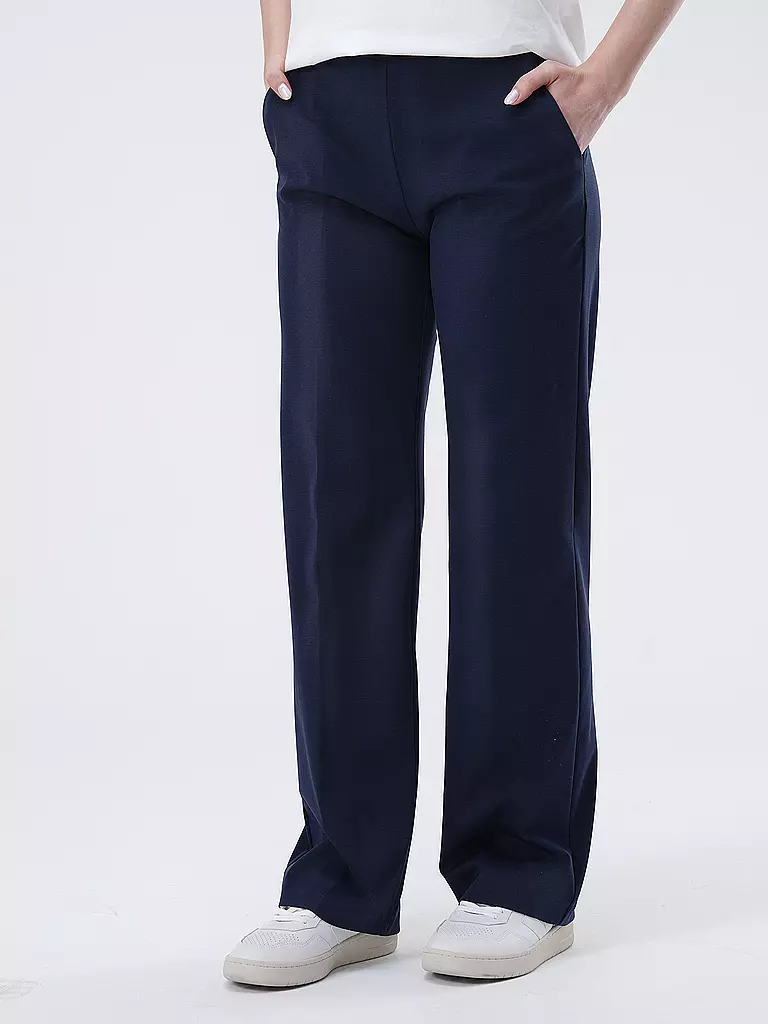 RAPHAELA BY BRAX | High Waist Super Slim Fit Hose LILLYTH FLARED | Blu scuro