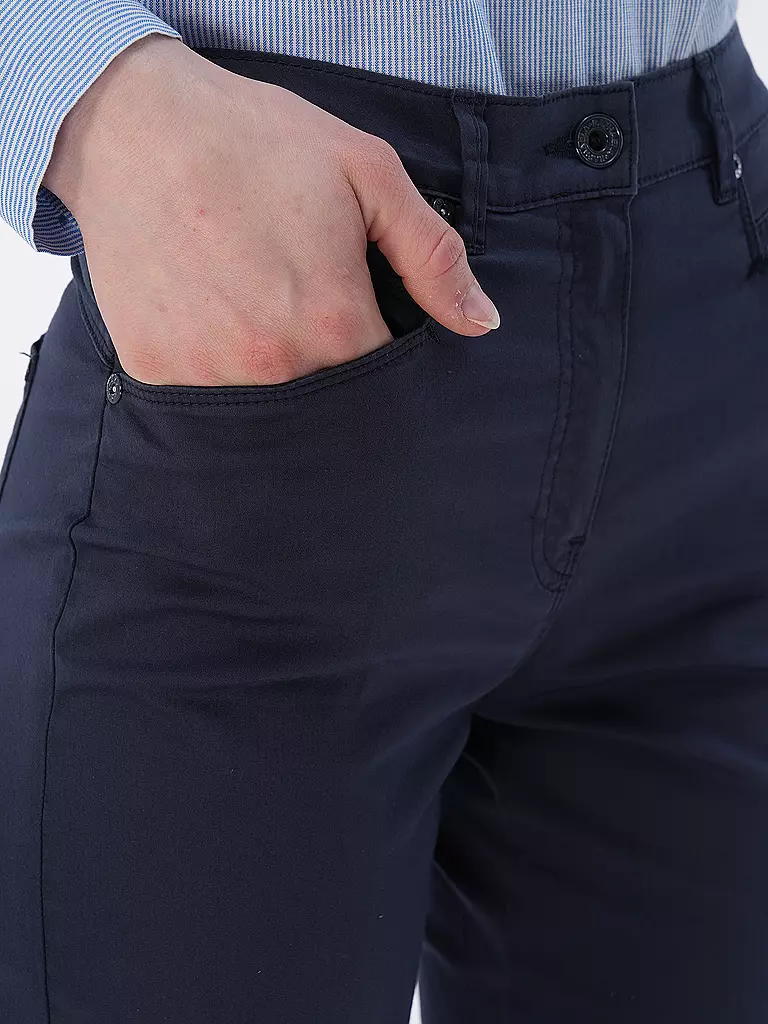RAPHAELA BY BRAX | Hose Super Slim LUCA 6/8 | Blu scuro