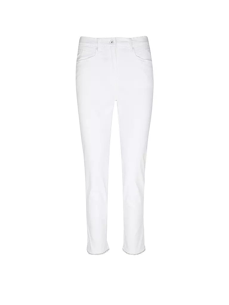 RAPHAELA BY BRAX | Jeans 7/8 DEKO  | Bianco