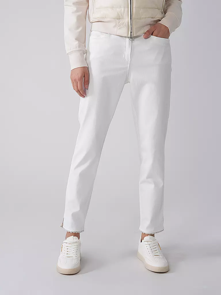 RAPHAELA BY BRAX | Jeans 7/8 DEKO  | Bianco