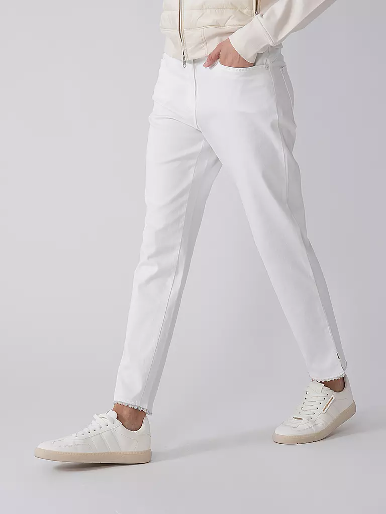 RAPHAELA BY BRAX | Jeans 7/8 DEKO  | Bianco