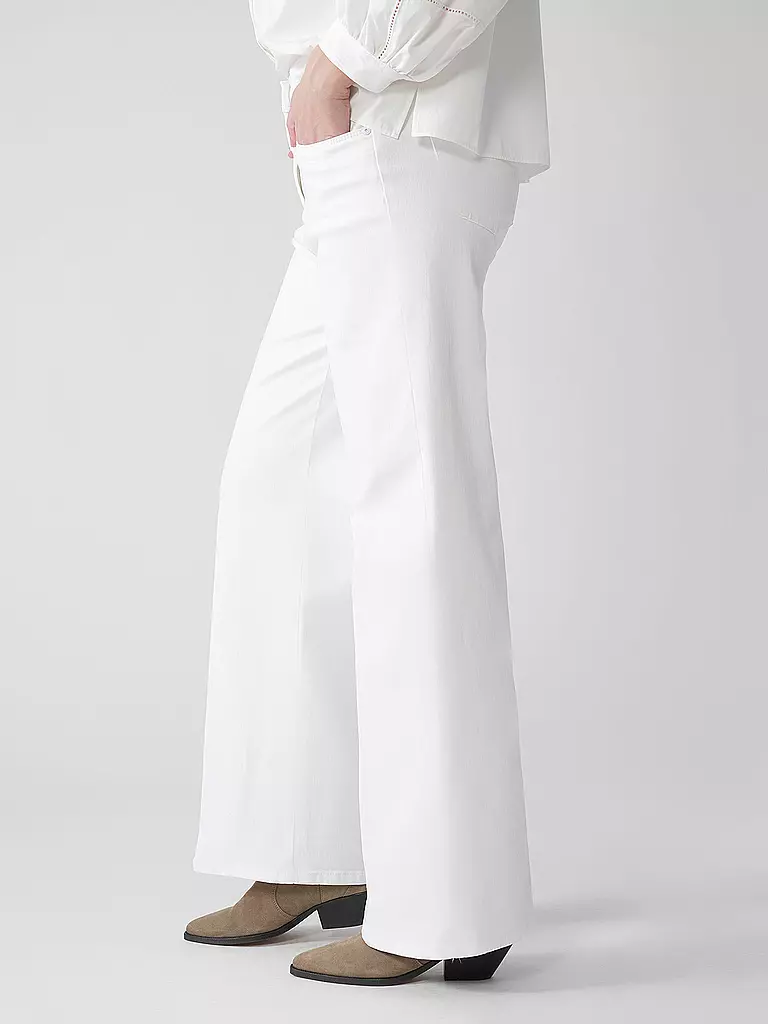 RAPHAELA BY BRAX | Jeans Wide Leg  LAURA | Bianco